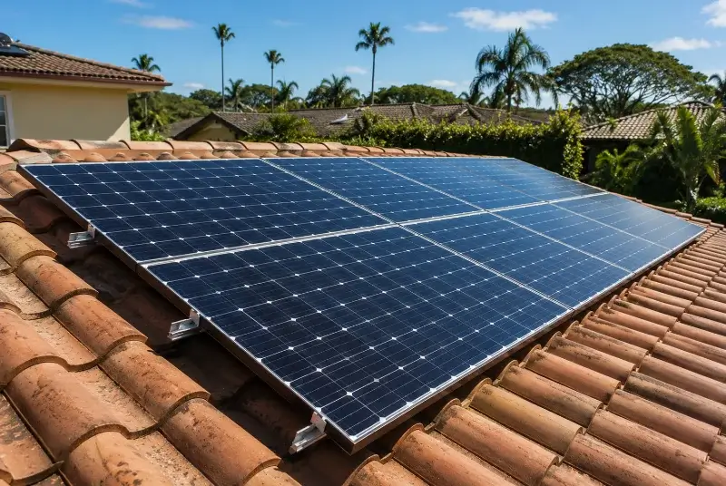 Installation de panneaux solaires à Bram